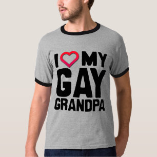 CAMISETA EU AMO MEU GAY GRANDPA -