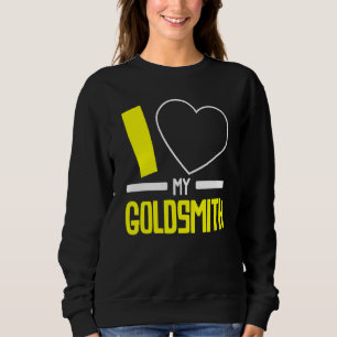 Camiseta Eu Amo Meu Goldsmith Jeweler Jewelry Maker Goldsmi