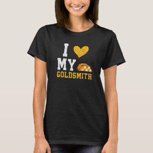Camiseta Eu Amo Meu Goldsmith Juewelry Fazer Je