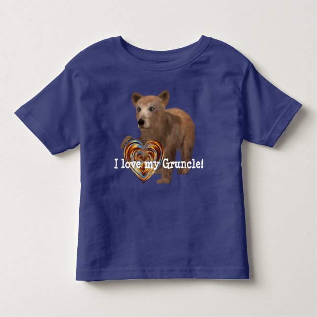 Camiseta "Eu amo meu Gruncle! " (Frente)