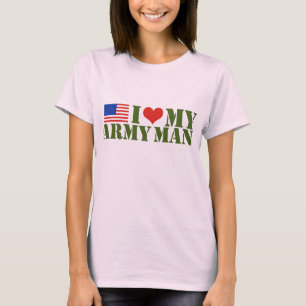 CAMISETA EU AMO MEU HOMEM DO EXÉRCITO