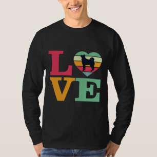 Camiseta Eu Amo Meu Husky Siberiano Irmão Proprietário D