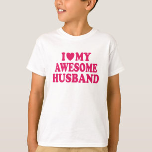 Camiseta Eu Amo Meu Incrível Marido