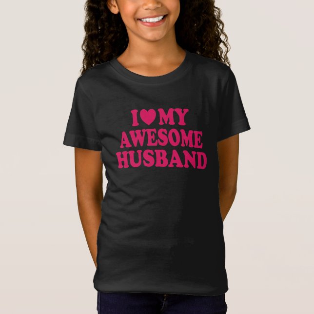 Camiseta Eu Amo Meu Incrível Marido (Frente)