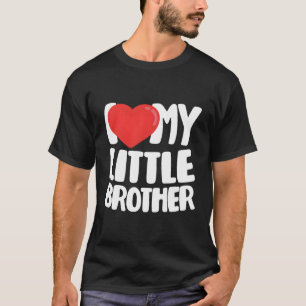 Camiseta Eu Amo Meu Irmão Pequeno