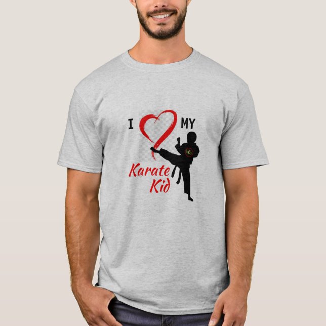 Camiseta "Eu Amo Meu Kajukenbo Karate Kid" (Frente)