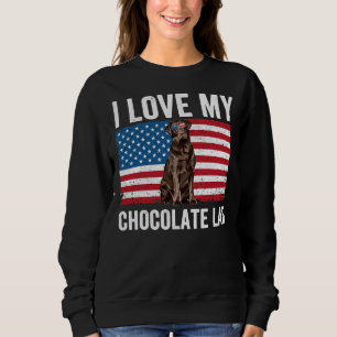 Camiseta Eu Amo Meu Laboratório De Chocolate