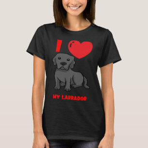 Camiseta Eu Amo Meu Labrador 3