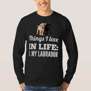 Camiseta Eu Amo Meu Labrador 64