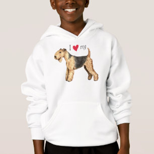 Camiseta Eu amo meu Lakeland Terrier
