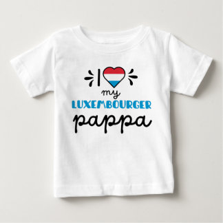 Camiseta Eu amo meu luxemburguês Pappa fofo