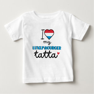 Camiseta Eu Amo Meu Luxemburguês Tatta Bonitinho