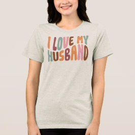 Camiseta Eu Amo Meu Marido