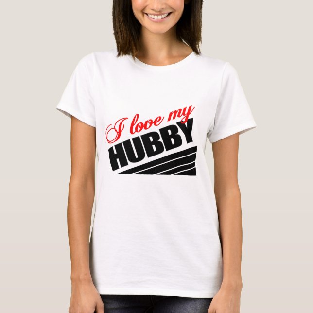 Camiseta Eu amo meu marido (Frente)