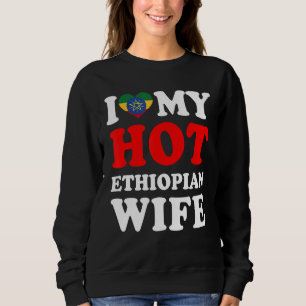 Camiseta Eu amo meu marido de mulher etíope