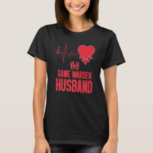 Camiseta Eu Amo Meu Marido Guarda Florestal para Esposa Gua