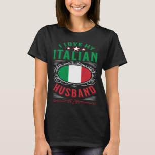 Camiseta Eu amo meu marido italiano
