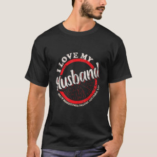 Camiseta Eu Amo Meu Marido Mas Às Vezes Eu Quero Esquadrar-