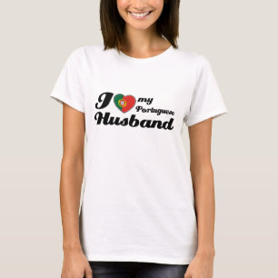 Camiseta Eu amo meu marido português