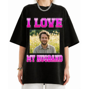 Camiseta Eu Amo Meu Marido Presente de Dia dos Namorados