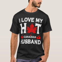 Eu Amo Meu Marido Quente Folha de Bordo Canadense