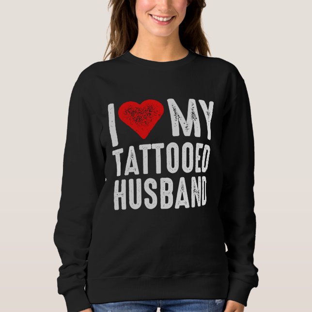 Camiseta Eu Amo Meu Marido Tatuado (Frente)