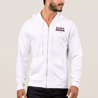 Camiseta Eu amo meu marido texto com símbolo de coração ver