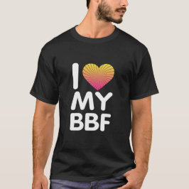 Camiseta Eu Amo Meu Melhor Amigo