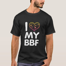 Camiseta Eu Amo Meu Melhor Amigo