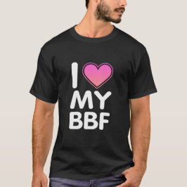 Camiseta Eu Amo Meu Melhor Amigo