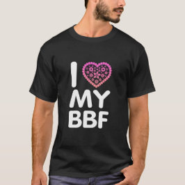 Camiseta Eu Amo Meu Melhor Amigo