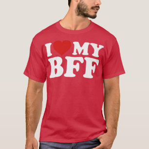 Camiseta Eu Amo Meu Melhor Amigo Da BFF