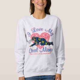 CAMISETA EU AMO MEU MINERADOR DE CARVÃO