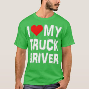Camiseta Eu amo meu motorista de caminhão 11