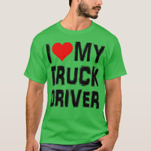Camiseta Eu amo meu motorista de caminhão 12