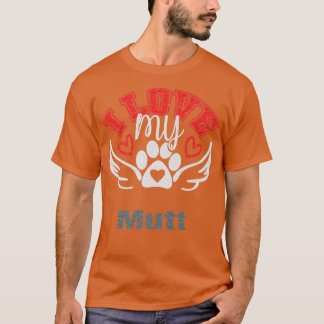 Camiseta Eu Amo Meu Mutt