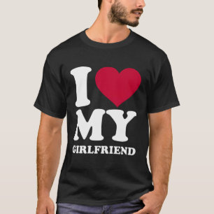 Camiseta Eu Amo Meu Namorada