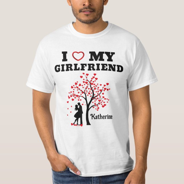 Camiseta Eu amo meu Namorada (Frente)