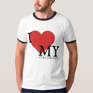 Camiseta Eu Amo Meu Namorada