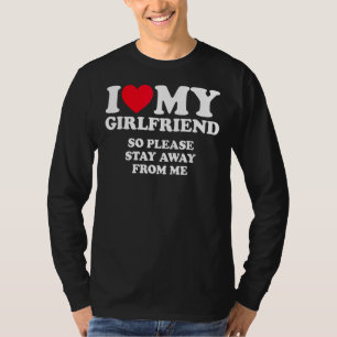 Camiseta Eu Amo Meu Namorada