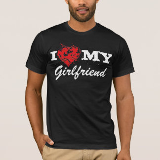 Camiseta Eu amo MEU namorada