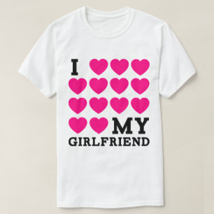 Camiseta Eu Amo Meu Namorada