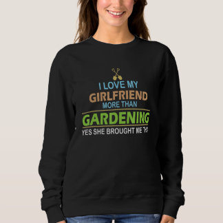 Camiseta Eu Amo Meu Namorada Mais Do Que Jardinagem - Garde