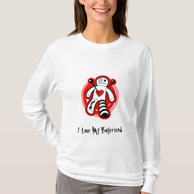 Camiseta Eu amo meu namorado (Frente)
