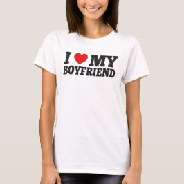 Camiseta Eu amo meu namorado