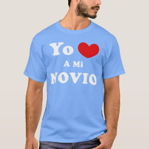 Camiseta Eu Amo Meu Namorado Amigos Do Namorado Espanhol