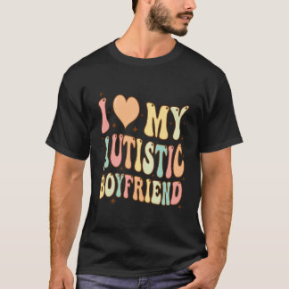 Camiseta Eu Amo Meu Namorado Autista Eu Corto Meu Autista B