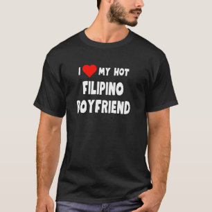 Camiseta Eu Amo Meu Namorado Filipino Gostoso  engraçado  p