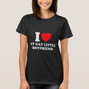 Camiseta Eu Amo Meu Namorado Gayzinho Engraçado Y2k Dia dos