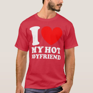 Camiseta Eu Amo Meu Namorado Gostoso vintage